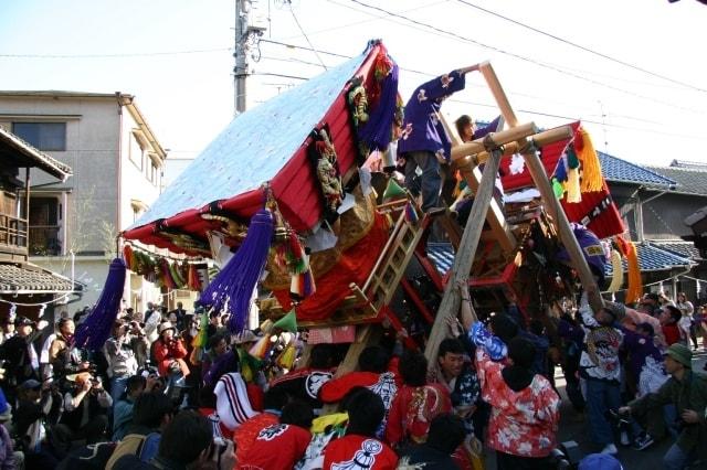 能地春祭のふとんだんじり