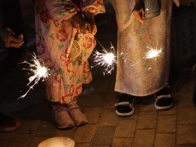 天保山手持ち花火大会2025