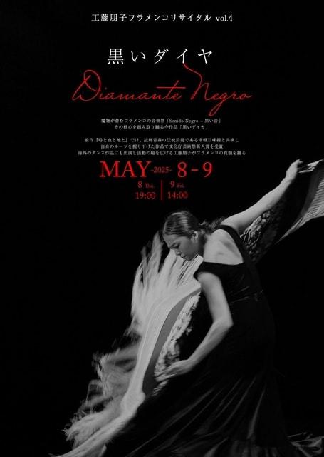 工藤朋子フラメンコリサイタルvol.4　『Diamante negro～黒いダイヤ～』