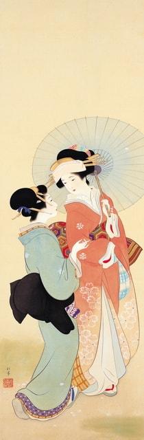 培広庵コレクション　美人画の雪月花