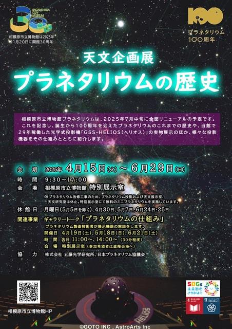 天文企画展「プラネタリウムの歴史」