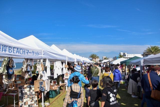 北条海岸BEACHマーケット（6月）