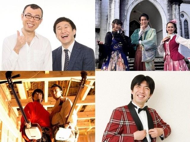 春の野外ステージショー