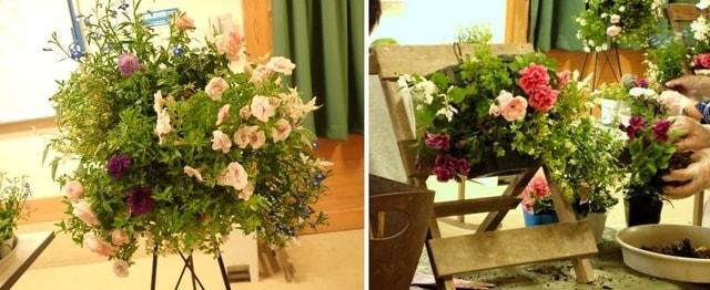 ハンギングバスケット教室（壁掛け型）