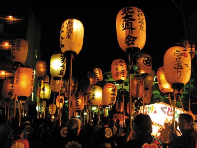 菖蒲湯まつり（山代温泉）
