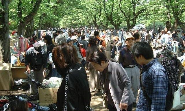 富士森公園フリーマーケット（5月）