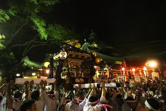 検見川神社　例大祭～神輿渡御・ほおづき市～