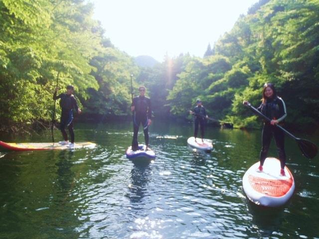 GW新緑〜初夏・碓氷 軽井沢 ｢初めてSUP(サップ)体験｣ アウトドア 自然体験