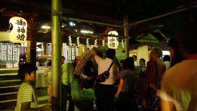 神明宮茅の輪祭