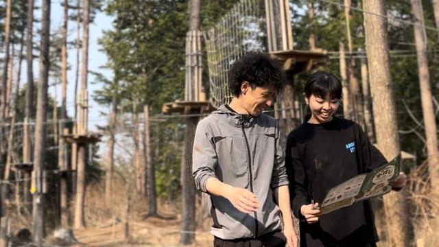 宝探し in フォレストアドベンチャー・フジ
