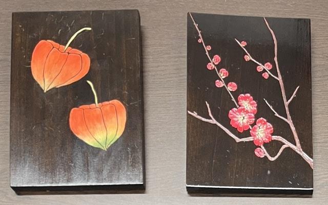 夏季ワークショップ　彩り木彫りアート