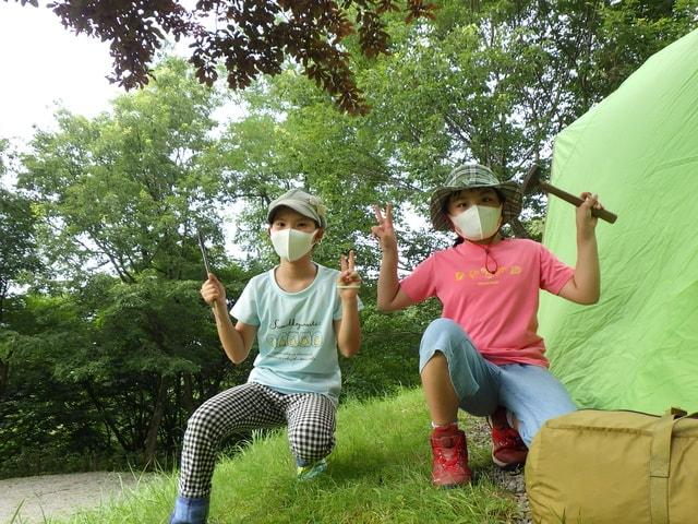手ぶらでキャンプ（7月）