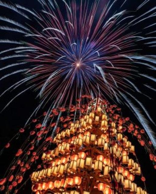 寄居玉淀水天宮祭花火大会