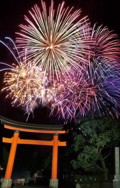 宇佐夏越祭 花火大会