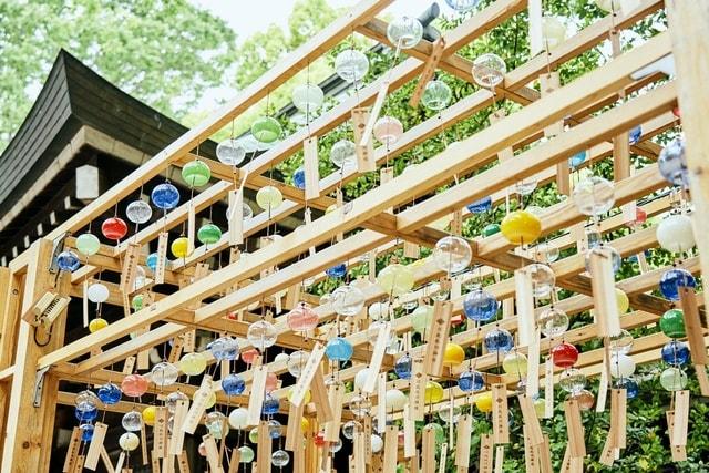 川越氷川神社 縁むすび風鈴