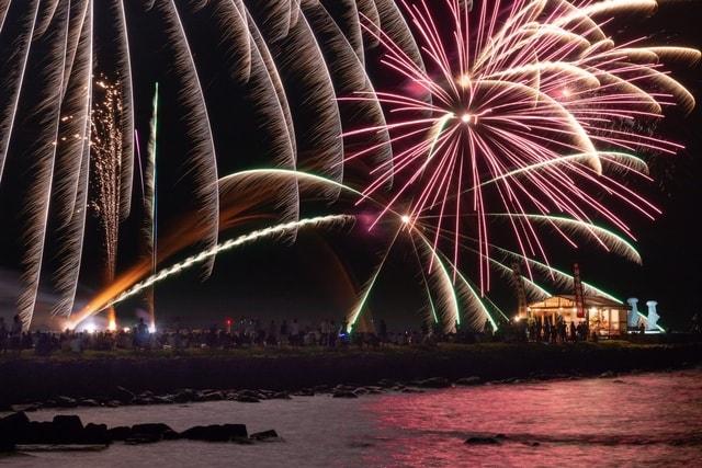 波止のまつり納涼花火大会2025