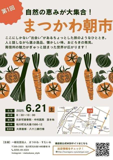 まつかわ朝市