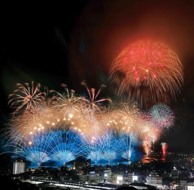 按針祭海の花火大会