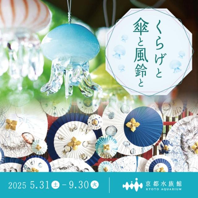 くらげと傘と風鈴と