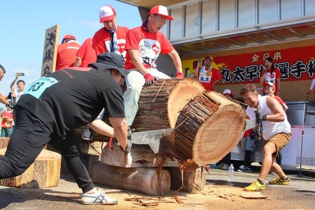第31回全日本丸太早切選手権大会