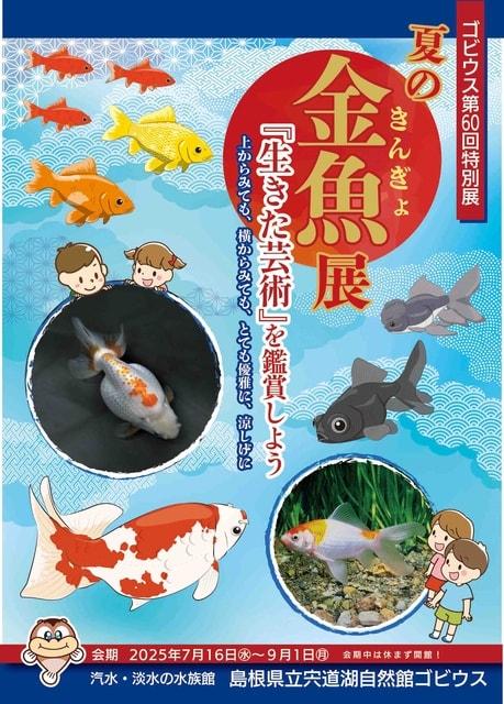 第60回特別展「夏の金魚展〜生きた芸術を鑑賞しよう〜」