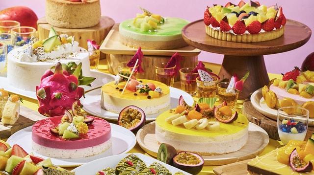 ダブルツリーbyヒルトン那覇首里城　トロピカル＆紅茶スイーツビュッフェ