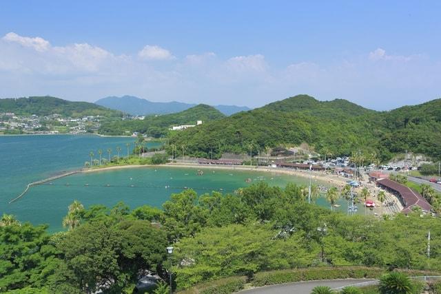 【海水浴】大崎海水浴場
