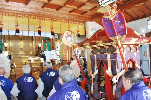 阿倍王子神社　夏祭り