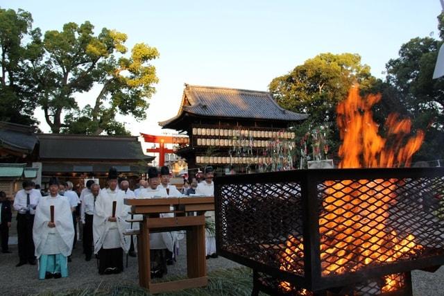椿神社　夏越祭