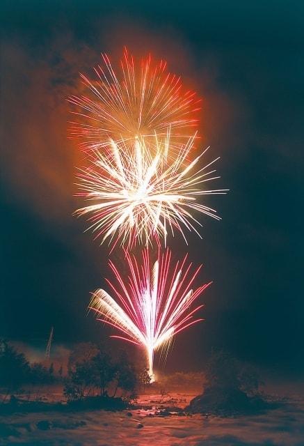 栃尾温泉やまびこ花火大会