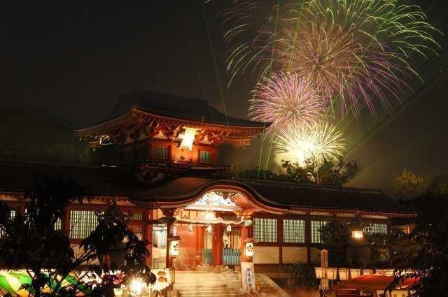 防府天満宮　御誕辰祭　大花火大会
