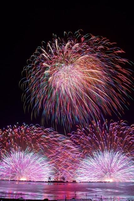 第77回諏訪湖祭湖上花火大会