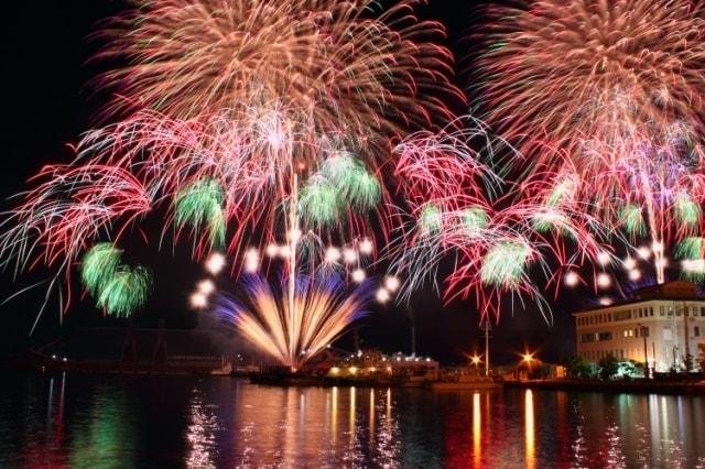 第76回清水みなと祭り　海上花火大会