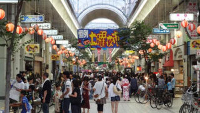 今治銀座商店街 土曜夜市