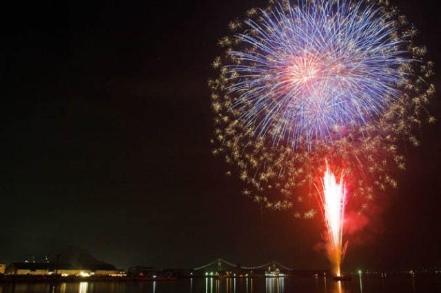 むろらん港まつり納涼花火大会