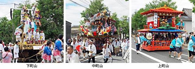 小城山挽祇園祭709年祭