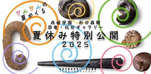 成城学園「恐竜・化石ギャラリー」 夏休み特別公開2025