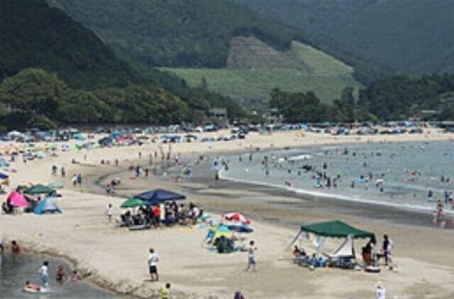 【海水浴】新鹿海水浴場