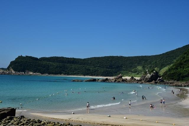 【海水浴】頓泊海水浴場