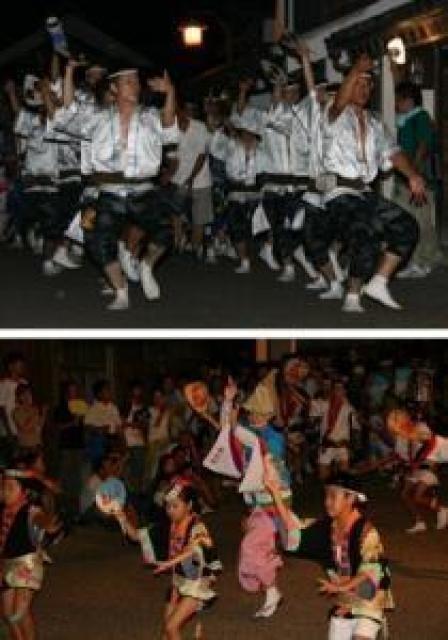 うだつのまちの阿波おどり大会