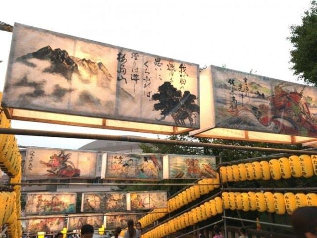 鹿児島縣護国神社六月灯