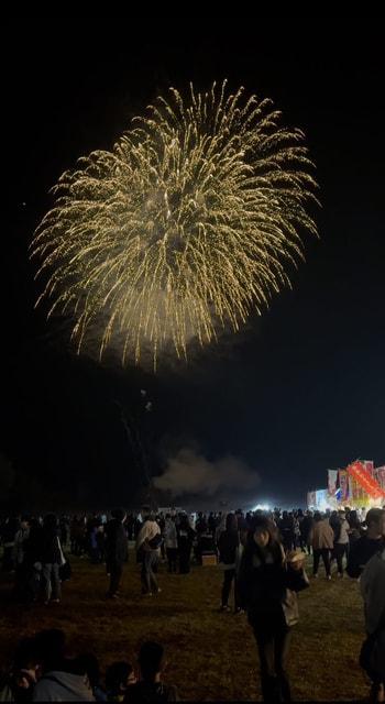 北秋田市米代川花火大会
