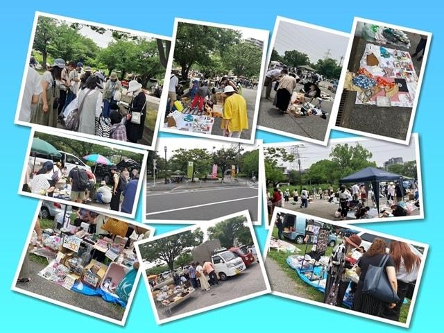 西葛西「新田6号公園」フリーマーケット（7月）