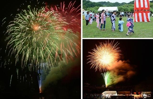 新ひだか夏まつり 静内川花火大会