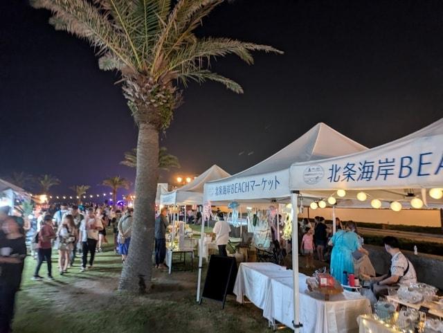 北条海岸BEACHマーケット（9月）