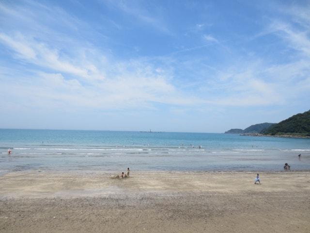 【海水浴】産湯海水浴場