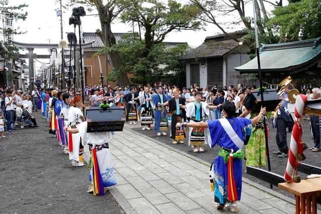 正院キリコ祭り
