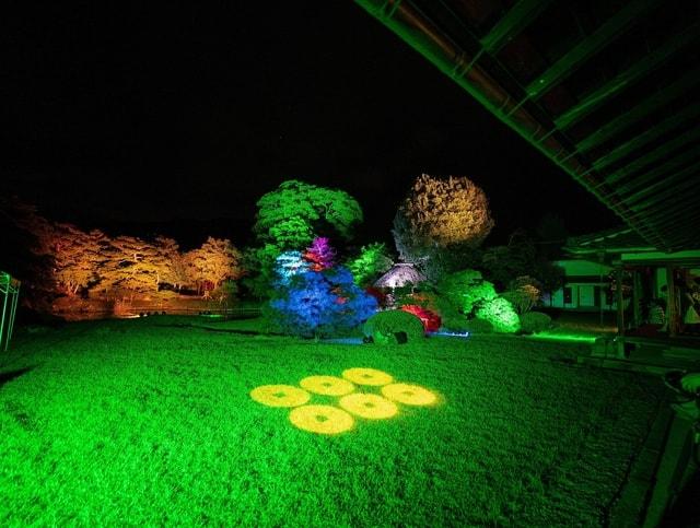 真田邸庭園ライトアップ　幻奏