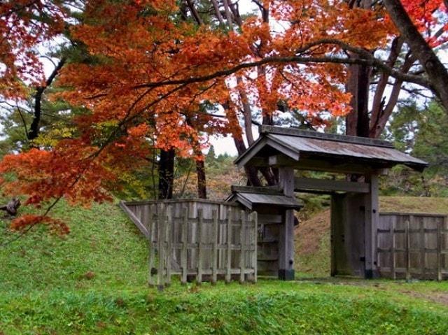 【紅葉・見ごろ】松前藩戸切地陣屋跡