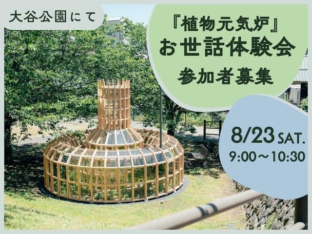 『植物元気炉』お世話体験会